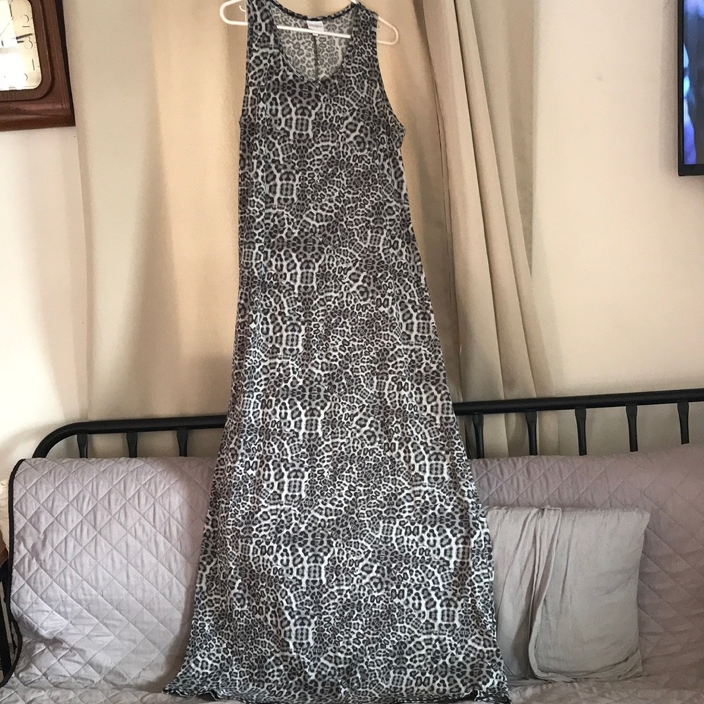 LuLaRoe Maxi dress, tank top style, size XL